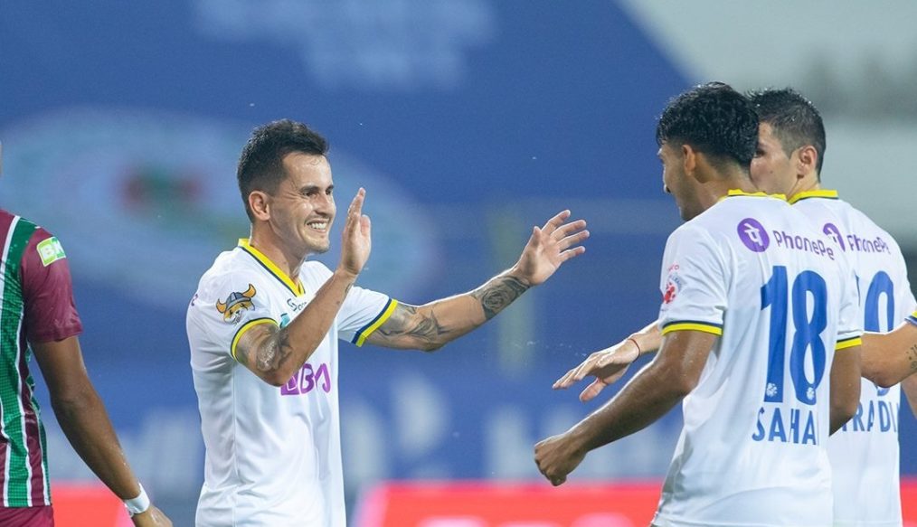 Adrián Luna debutó con derrota en el fútbol de la India