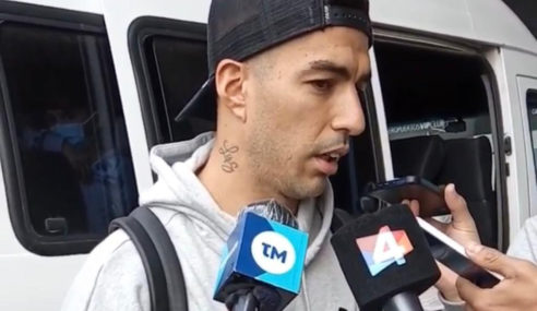 Luis Suárez: “Tenemos un total apoyo al cuerpo técnico, ahora tenemos que demostrarlo adentro de la cancha”