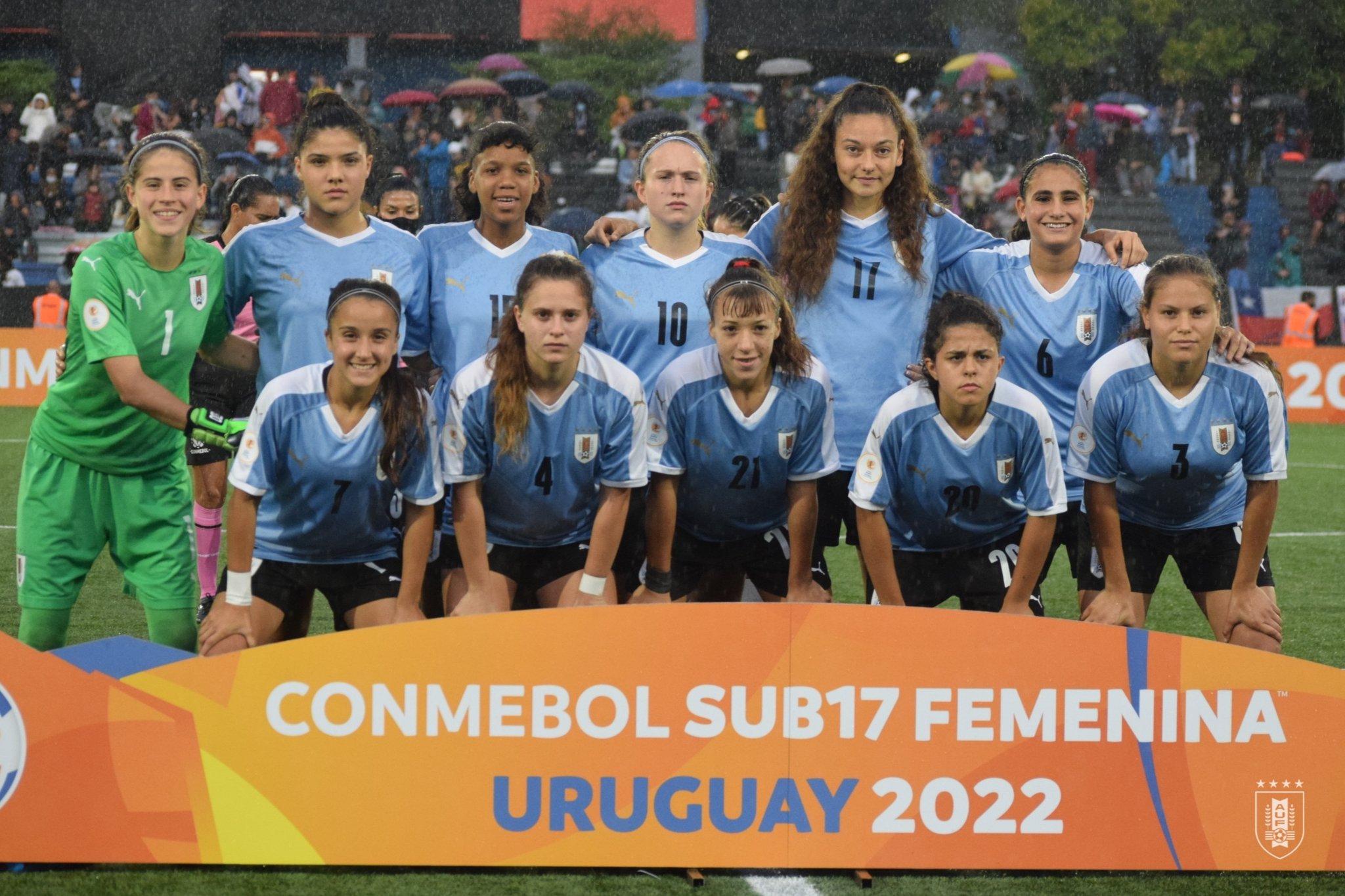 CONMEBOL Sub17 FEM 2022, Chile 1-1 Uruguay