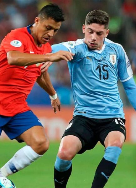DE ESTA MANERA JUEGA URUGUAY ANTE CHILE