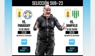LA SELECCION SUB 23 DE MARCELO BIELSA SE PREPARA EN MALDONADO