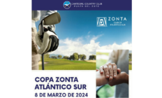 Copa ZONTA Atlántico Sur de Golf se desarrollará el 8 de marzo