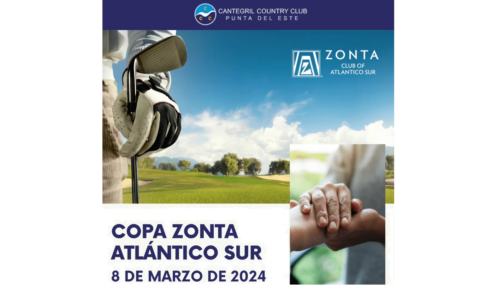 Copa ZONTA Atlántico Sur de Golf se desarrollará el 8 de marzo